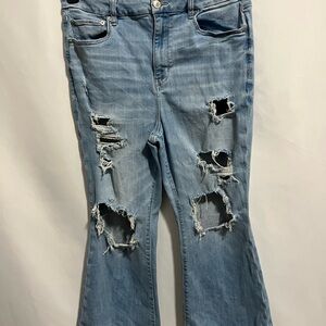 American Eagle Distressed Blue Women's Jeans